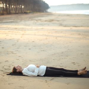 Yoga Nidra on the beach